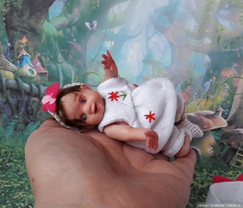 Знакомьтесь - мои новые мини куклы от 6,5 см до 12см