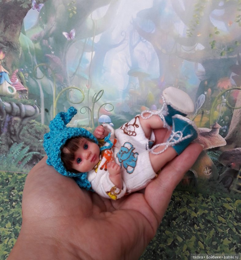 Знакомьтесь - мои новые мини куклы от 6,5 см до 12см (фото 6)