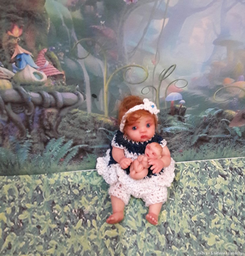 Знакомьтесь - мои новые мини куклы от 6,5 см до 12см (фото 9)