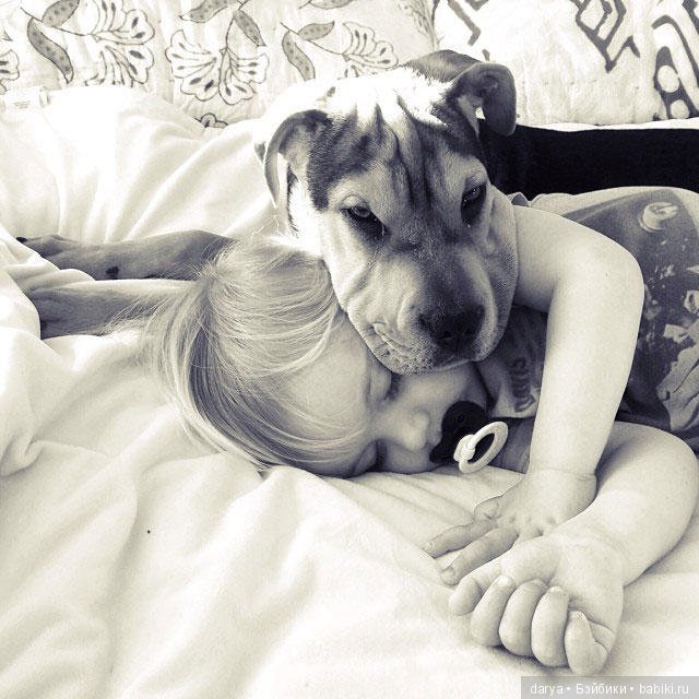 Малыш и щенок — Дети: красивые фото (фото 5)