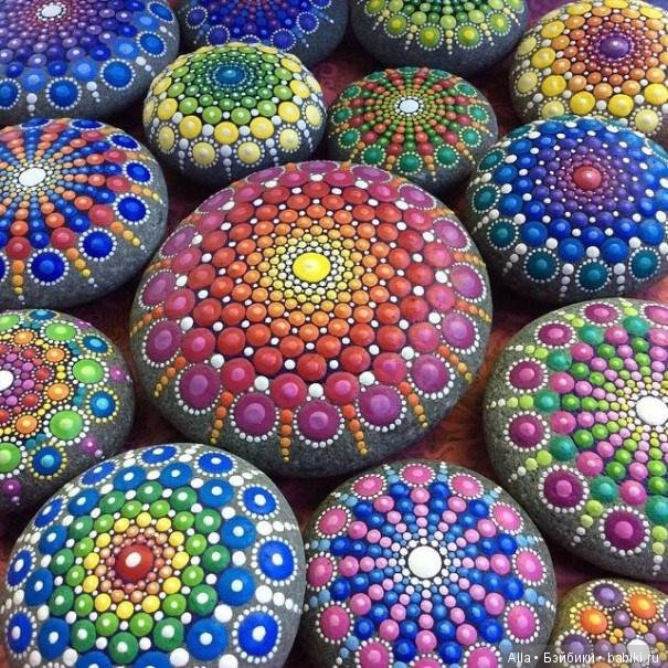 Искусство раскрашивания камней