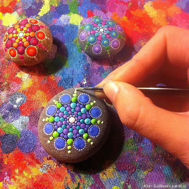 Искусство раскрашивания камней