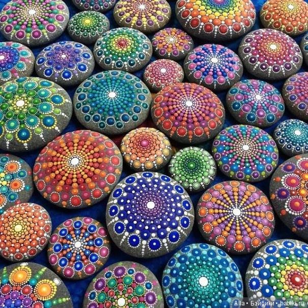 Искусство раскрашивания камней