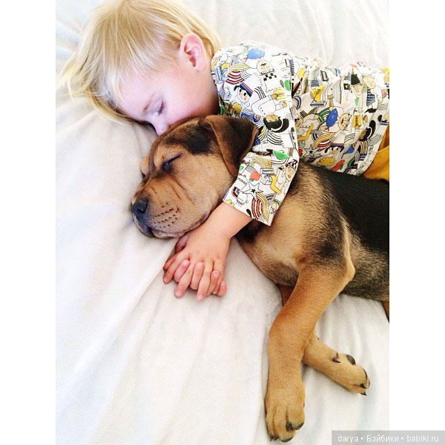 Малыш и щенок — Дети: красивые фото (фото 10)