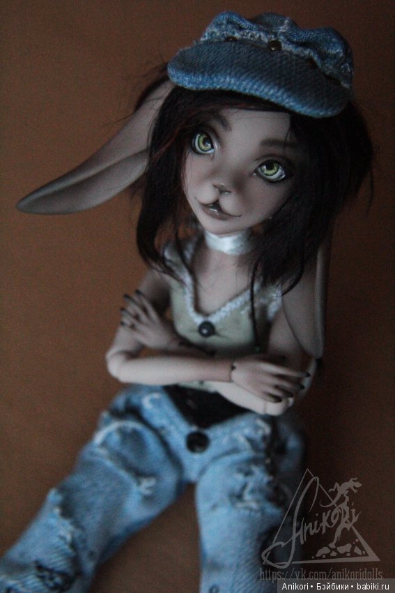 Шарнирные куклы Зайки в полиуретане. Первые образы и суровый эксперимент (фото 6)