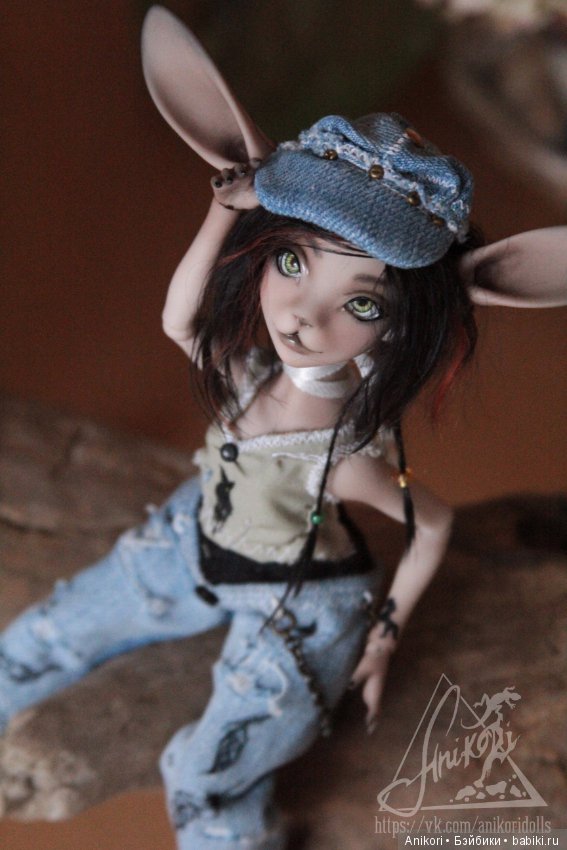 Шарнирные куклы Зайки в полиуретане. Первые образы и суровый эксперимент (фото 4)
