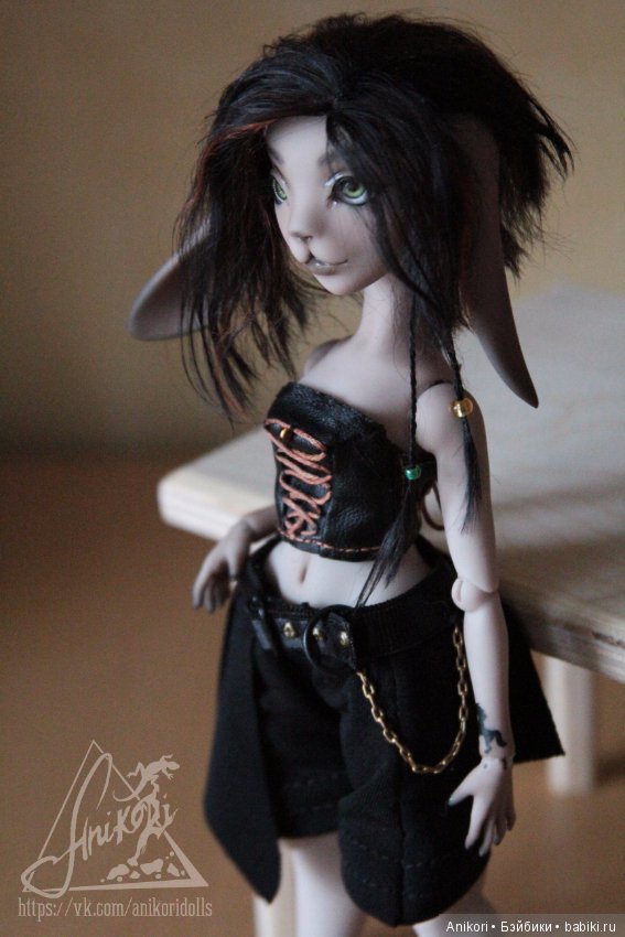 Шарнирные куклы Зайки в полиуретане. Первые образы и суровый эксперимент (фото 10)