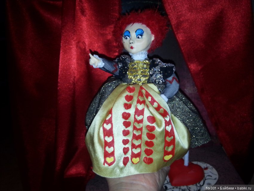 Красная Королева — Лепка авторских кукол: полимерная глина (фото 10)