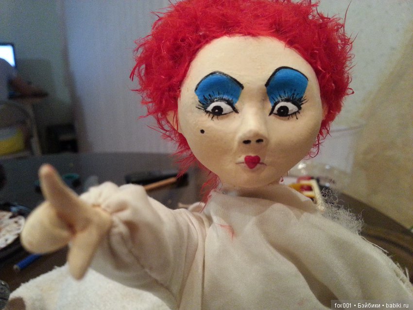 Красная Королева — Лепка авторских кукол: полимерная глина