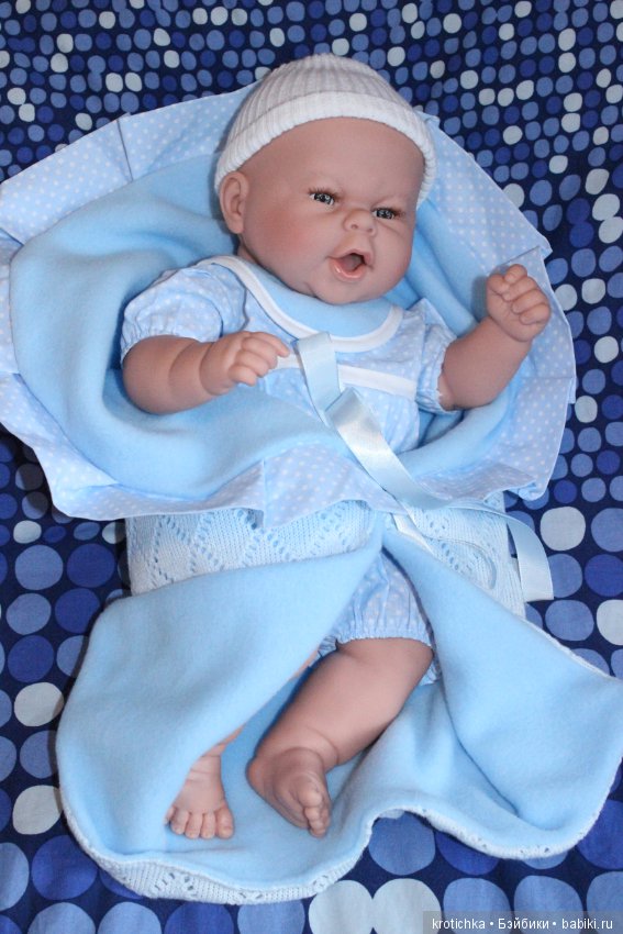 Мой новый малыш - Дениска от Munecas Manolo Dolls