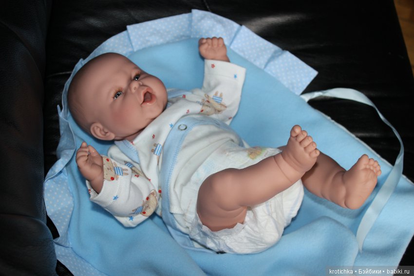 Мой новый малыш - Дениска от Munecas Manolo Dolls (фото 7)