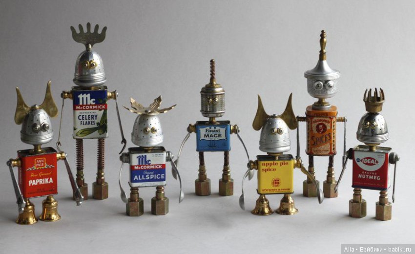 Железные гуманоиды планеты Шелезяка