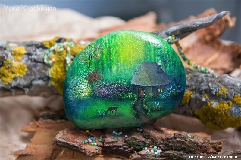 Миниатюры на камнях — Мир искусства и творчества: стимпанк (фото 3)