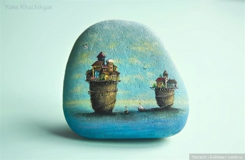 Миниатюры на камнях — Мир искусства и творчества: стимпанк (фото 7)