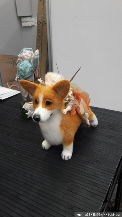 Рыжие солнышки! Немного фото с выставки кукол на Тишинке 2017