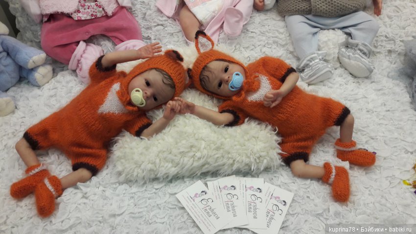 Рыжие солнышки! Немного фото с выставки кукол на Тишинке 2017