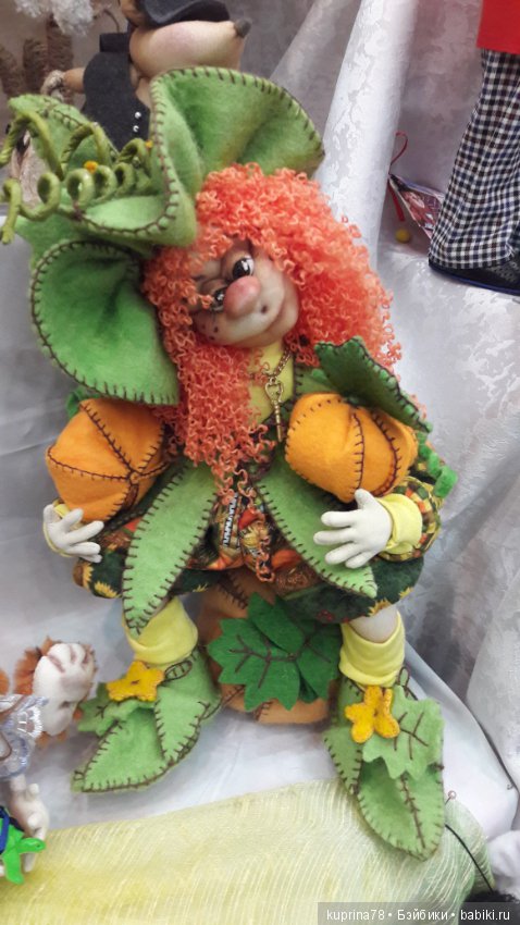 Рыжие солнышки! Немного фото с выставки кукол на Тишинке 2017 (фото 2)