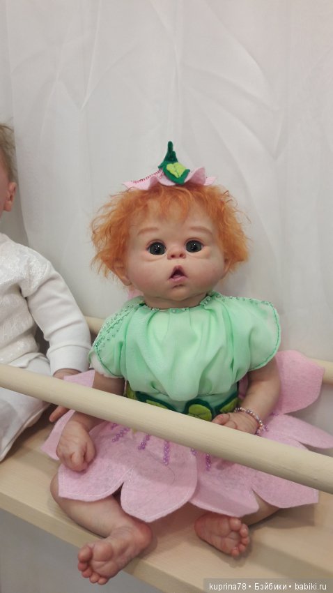 Рыжие солнышки! Немного фото с выставки кукол на Тишинке 2017