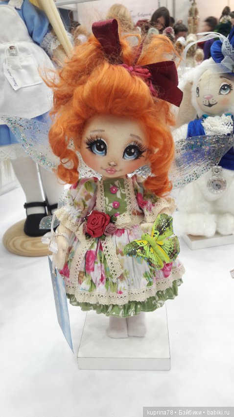 Рыжие солнышки! Немного фото с выставки кукол на Тишинке 2017 (фото 4)