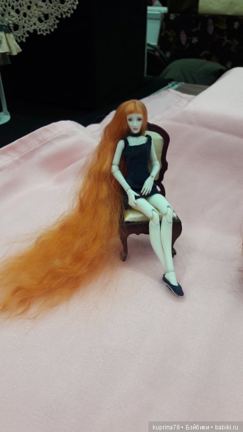 Рыжие солнышки! Немного фото с выставки кукол на Тишинке 2017