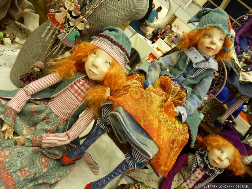 Рыжики Весеннего бала кукол на Тишинке. + 2 бонуса (фото 5)
