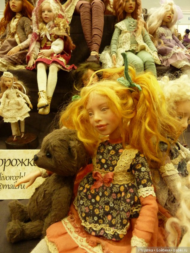 Рыжики Весеннего бала кукол на Тишинке. + 2 бонуса (фото 8)