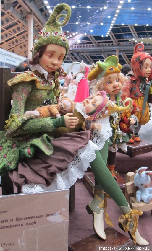 Тишинка - весна 2017. Выставка кукол