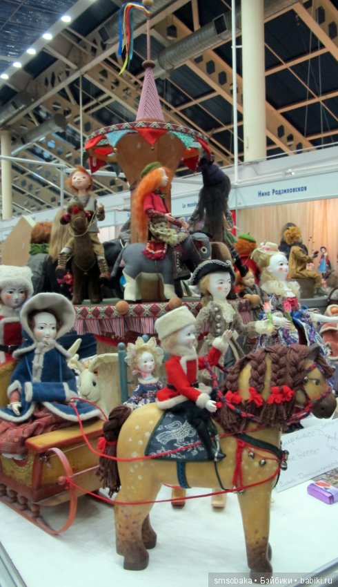 Тишинка - весна 2017. Выставка кукол