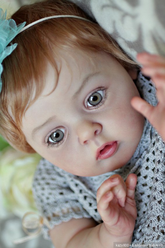 Нежный сказочный бутон Тиффани. Кукла реборн Елены Коротковой (фото 5)