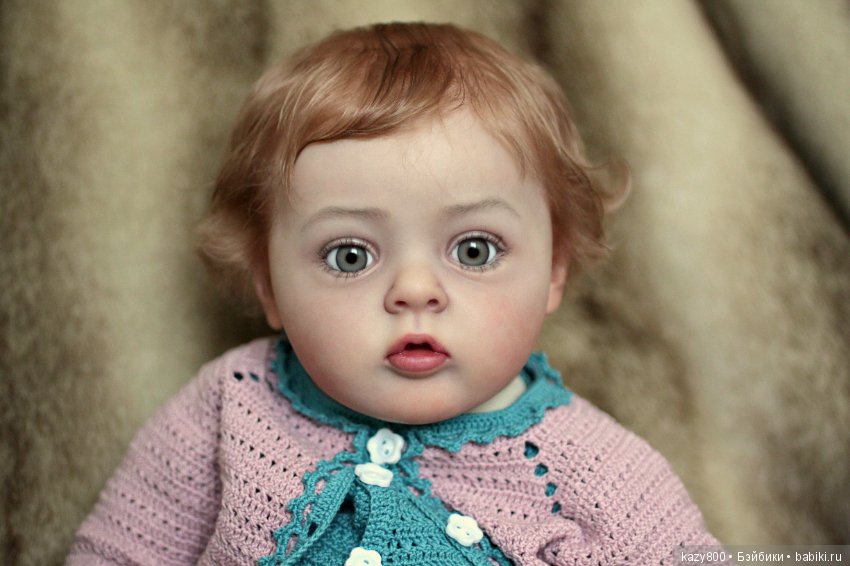 Нежный сказочный бутон Тиффани. Кукла реборн Елены Коротковой