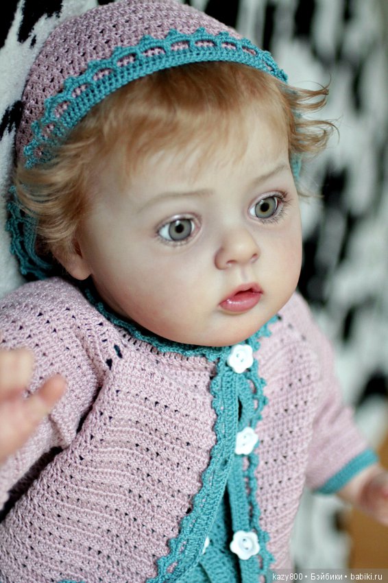 Нежный сказочный бутон Тиффани. Кукла реборн Елены Коротковой