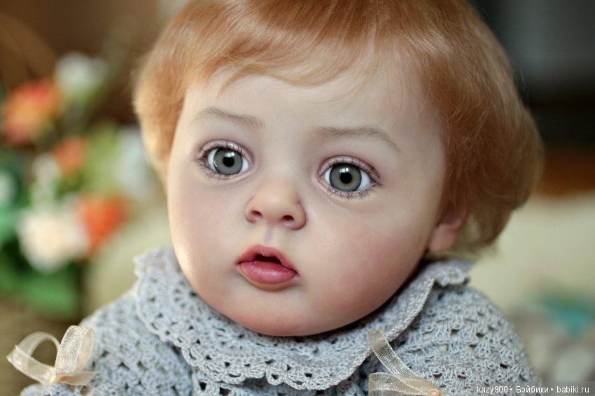 Нежный сказочный бутон Тиффани. Кукла реборн Елены Коротковой