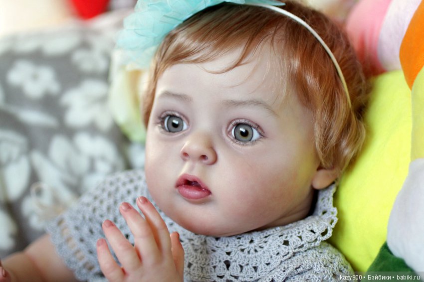 Нежный сказочный бутон Тиффани. Кукла реборн Елены Коротковой