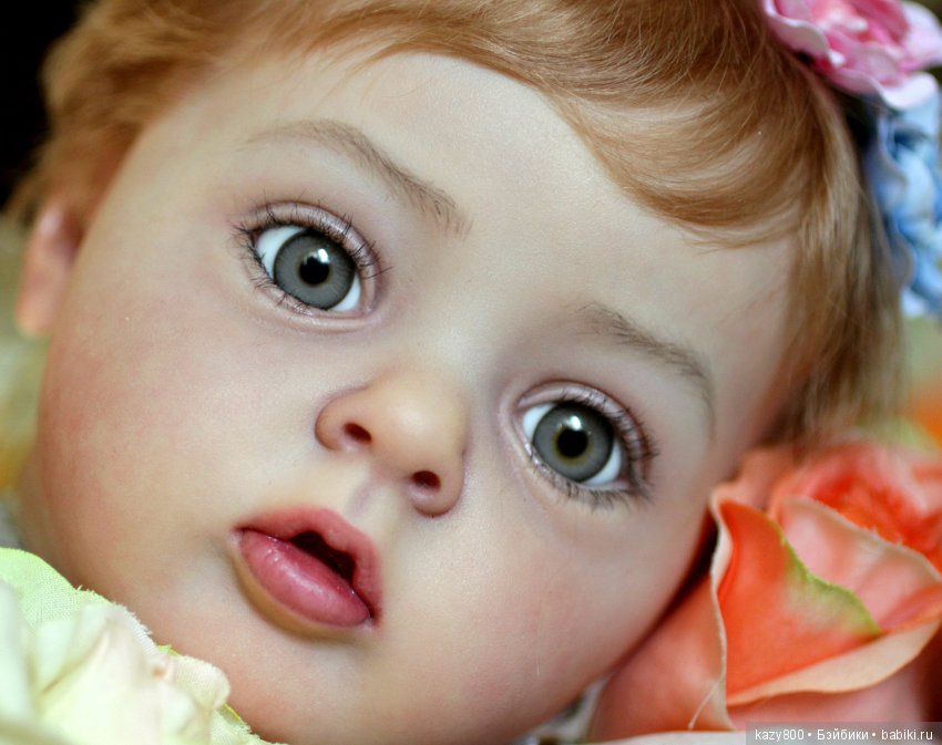 Нежный сказочный бутон Тиффани. Кукла реборн Елены Коротковой