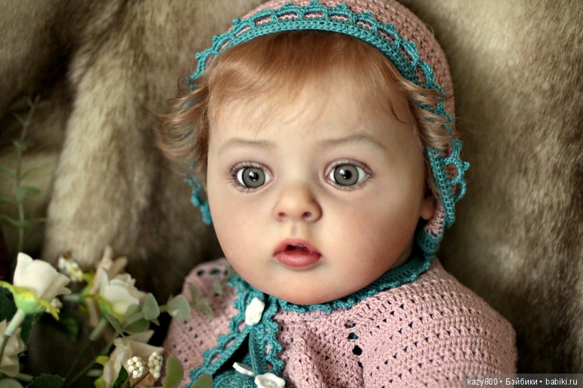 Нежный сказочный бутон Тиффани. Кукла реборн Елены Коротковой