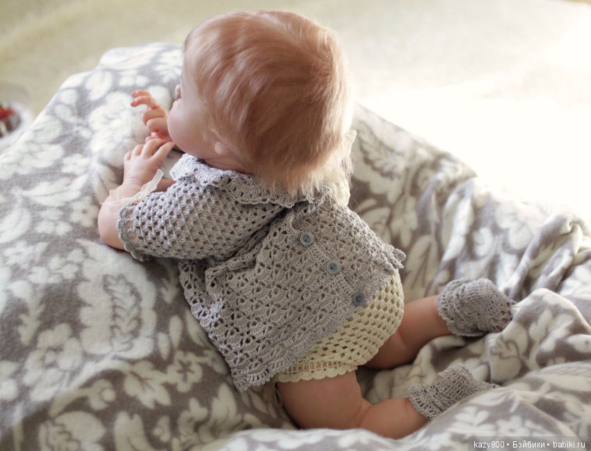 Нежный сказочный бутон Тиффани. Кукла реборн Елены Коротковой