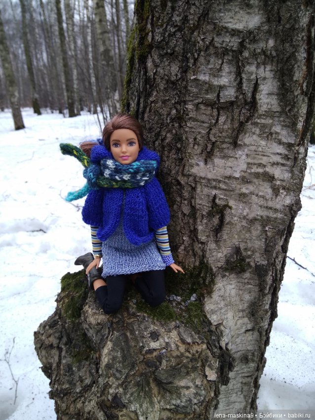 Элен в лесу, просто фото — Разные шарнирные куклы (не БЖД): редкие (фото 4)