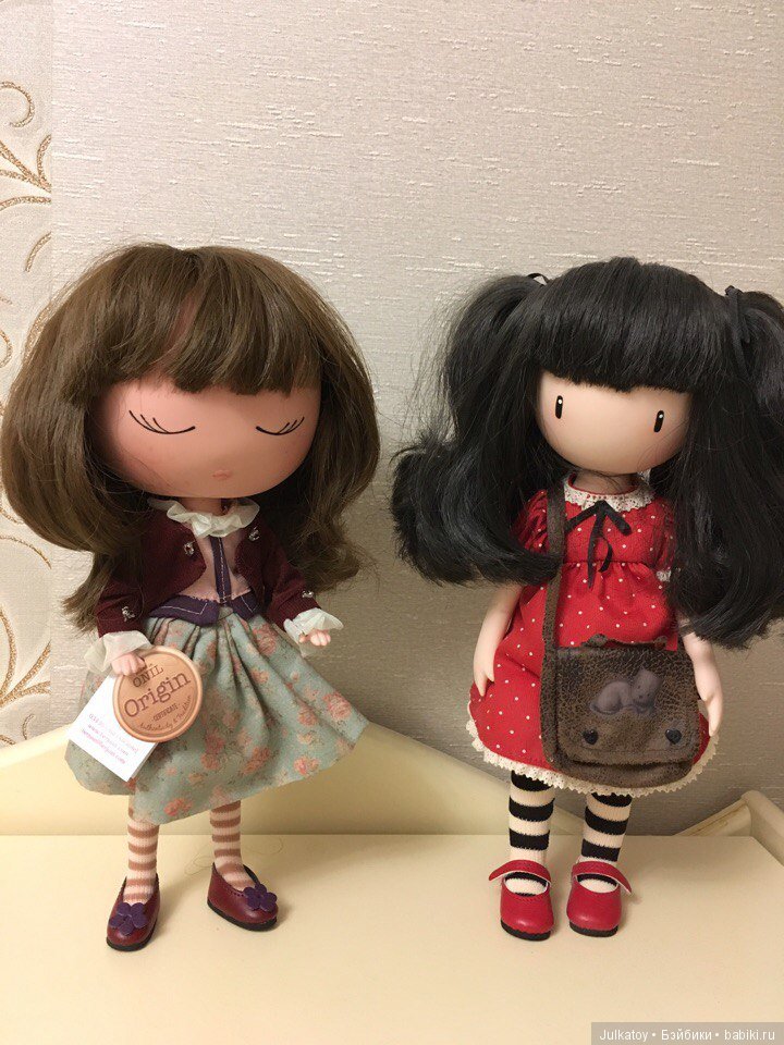 Сравнение кукол Горджусс от Paola Reina и Аникке от Berjuan