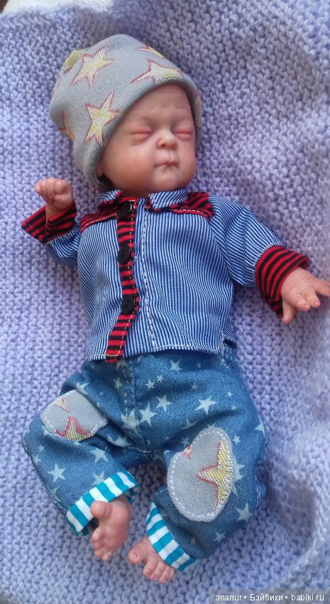 Совсем малыш. Авторская кукла Кондрашовой Ирины