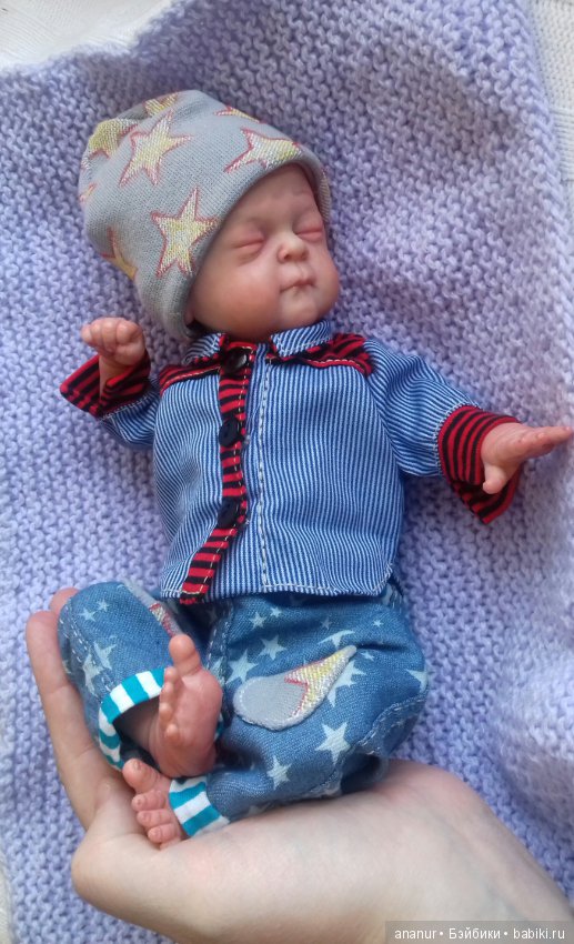 Совсем малыш. Авторская кукла Кондрашовой Ирины