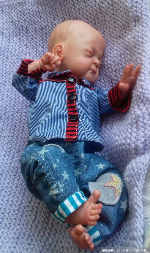 Совсем малыш. Авторская кукла Кондрашовой Ирины