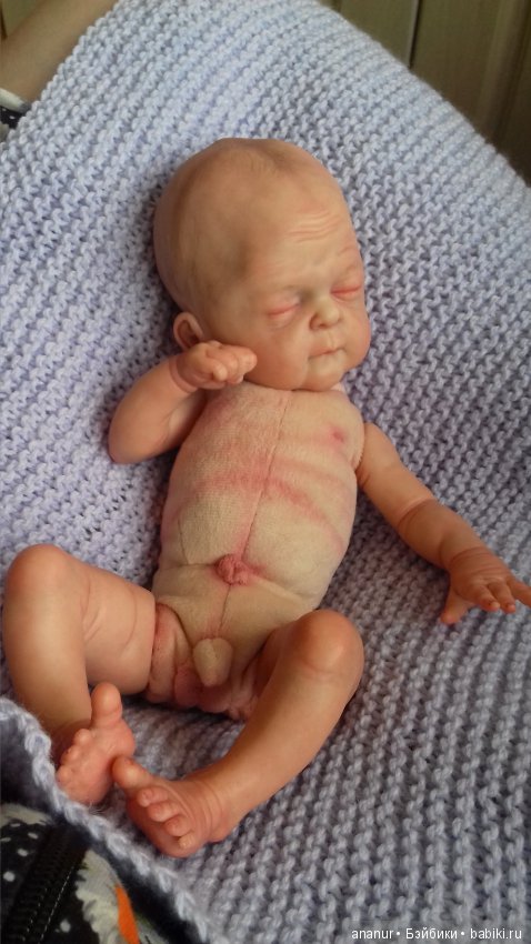 Совсем малыш. Авторская кукла Кондрашовой Ирины