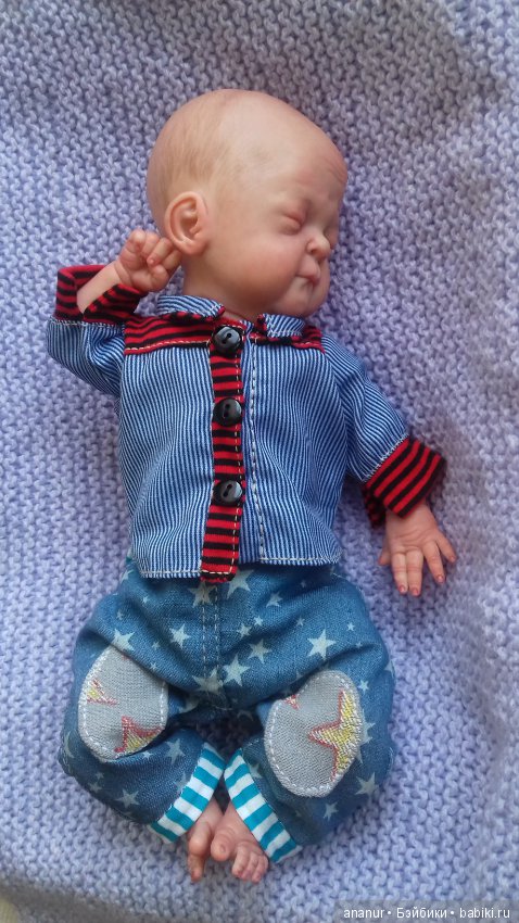 Совсем малыш. Авторская кукла Кондрашовой Ирины