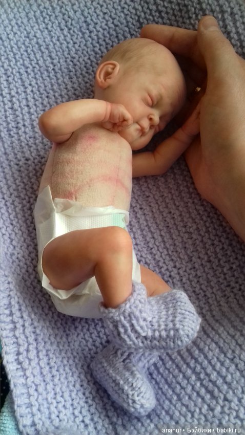 Совсем малыш. Авторская кукла Кондрашовой Ирины