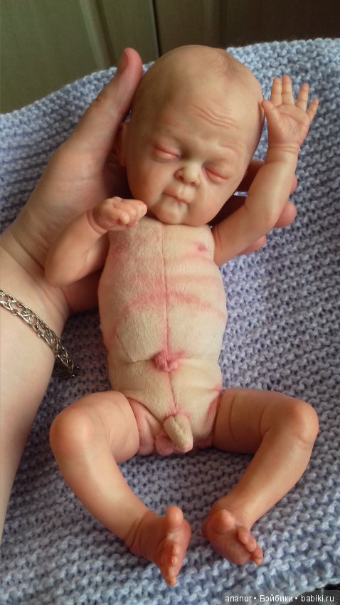 Совсем малыш. Авторская кукла Кондрашовой Ирины