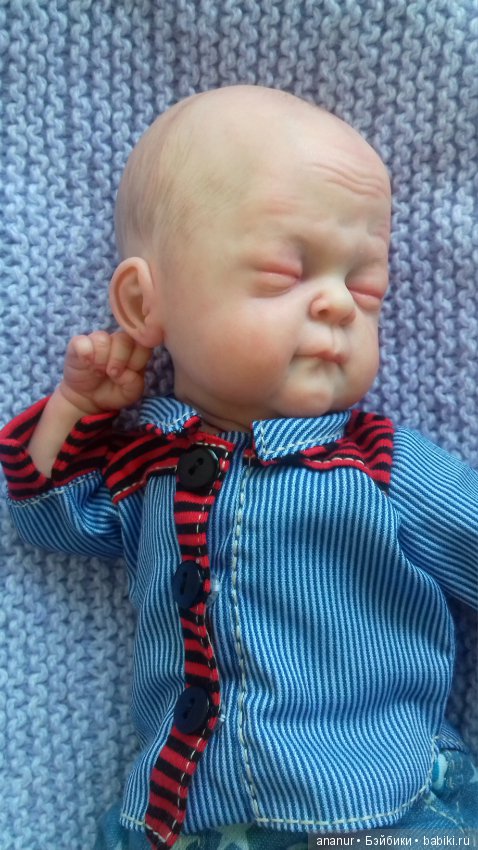 Совсем малыш. Авторская кукла Кондрашовой Ирины