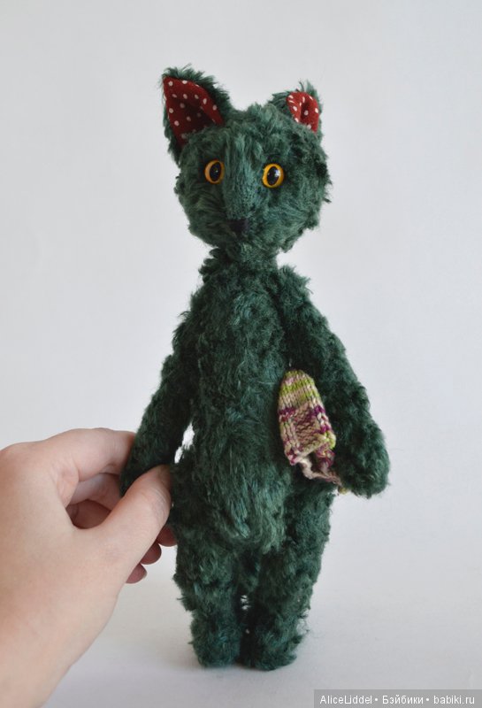 Котик, авторская игрушка своими руками (фото 4)