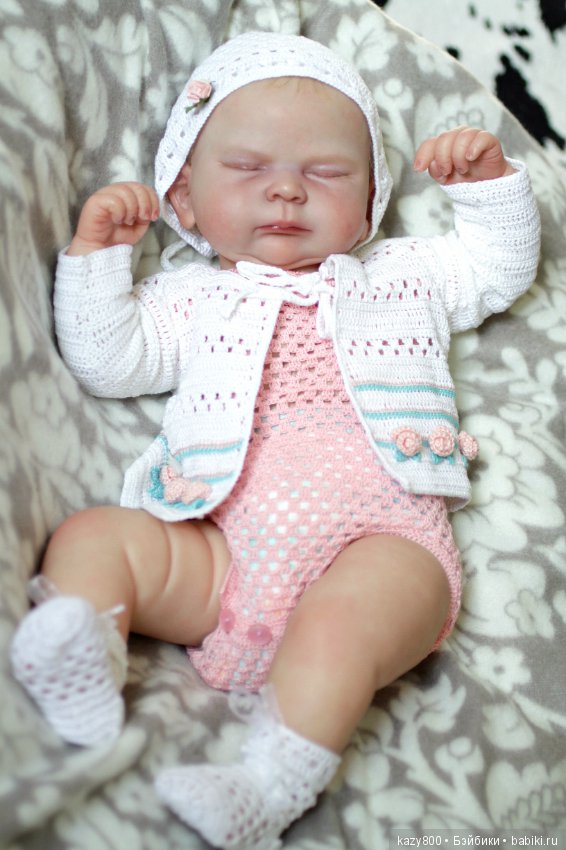 Уютная булочка Сиенна.Кукла реборн Елены Коротковой (фото 5)