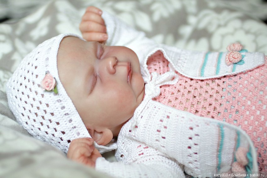 Уютная булочка Сиенна.Кукла реборн Елены Коротковой (фото 4)