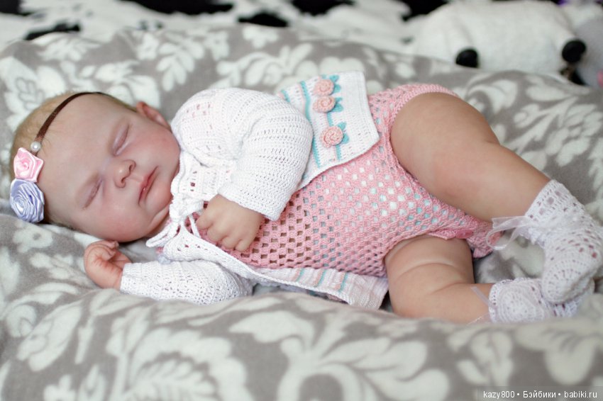 Уютная булочка Сиенна.Кукла реборн Елены Коротковой (фото 10)